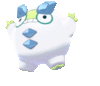 Imagen de Darumaka de Galar variocolor en Pokémon Espada y Pokémon Escudo