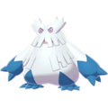 Imagen de Abomasnow variocolor hembra en Pokémon Diamante Brillante y Pokémon Perla Reluciente