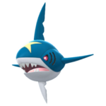 Imagen de Sharpedo en Pokémon Diamante Brillante y Pokémon Perla Reluciente