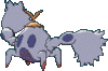 Imagen posterior de Crabominable variocolor en Pokémon Sol, Pokémon Luna, Pokémon Ultrasol y Pokémon Ultraluna