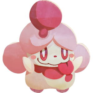 Slurpuff en Pokémon Café ReMix.