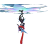 Imagen de Mega-Greninja variocolor en Leyendas Pokémon: Z-A
