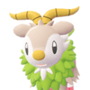 Icono de Skiddo variocolor en Leyendas Pokémon: Z-A