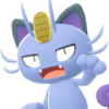 Icono de Meowth de Alola variocolor en Leyendas Pokémon: Z-A