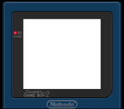 Marco de Super Game Boy 2 azul oscuro3 6