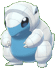 Imagen de Sandshrew de Alola variocolor en Pokémon Espada y Pokémon Escudo