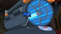 Máquina de intercambio Pokémon en la serie XY.