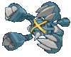 Imagen de Mega-Metagross en Pokémon Rubí Omega, Pokémon Zafiro Alfa, Pokémon Sol, Pokémon Luna, Pokémon Ultrasol y Pokémon Ultraluna