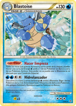 Carta de Blastoise
