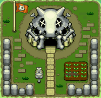 Base de Cubone remodelada.