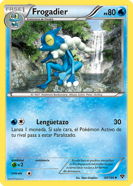 Archivo:Frogadier (XY TCG).png