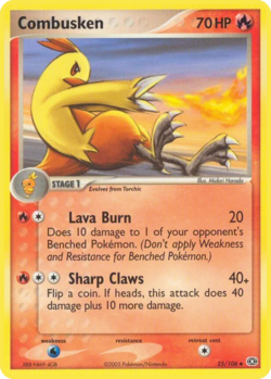 Combusken (Emerald TCG) - WikiDex, la enciclopedia Pokémon