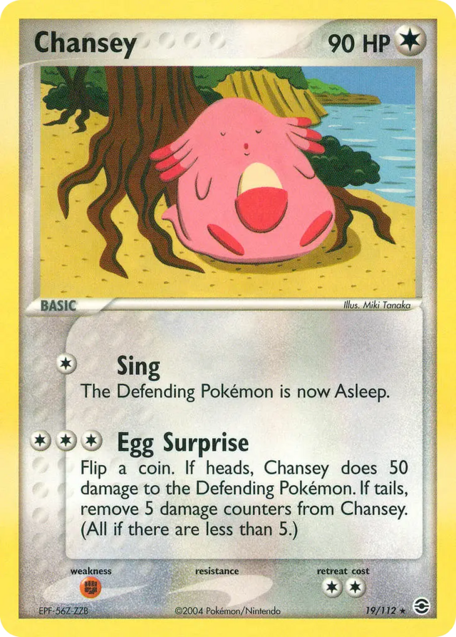 Chansey (FireRed & LeafGreen TCG) WikiDex, la enciclopedia Pokémon