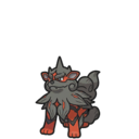 Icono de Arcanine de Hisui en Pokémon Escarlata y Púrpura