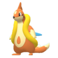 Imagen de Floatzel hembra en Pokémon Diamante Brillante y Pokémon Perla Reluciente