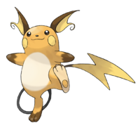 Ilustración de Raichu