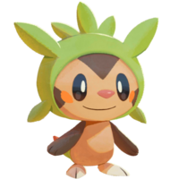 Chespin en Pokémon Café ReMix.