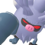 Icono de Annihilape variocolor en Leyendas Pokémon: Z-A