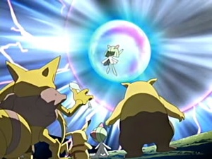 Kirlia usando reflejo.
