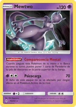 Carta de Mewtwo