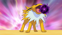 Jolteon de Volkner/Lectro usando bola sombra.