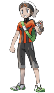 Ilustración de Bruno, protagonista masculino del videojuego.
