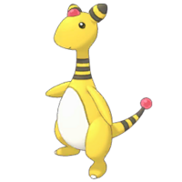 Ampharos en Pokémon Masters EX.