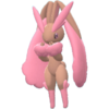 Imagen de Lopunny variocolor en Pokémon Diamante Brillante y Pokémon Perla Reluciente