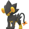 Imagen de Luxray variocolor hembra en Pokémon Diamante Brillante y Pokémon Perla Reluciente