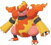 Imagen de Magmortar en Pokémon Espada y Pokémon Escudo