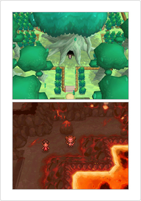 El nuevo Cavernogal Blanco de Bosque Blanco y el monte exclusivo de Pokémon Blanco 2.