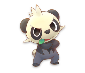 Pancham en Pokémon Mundo megamisterioso.