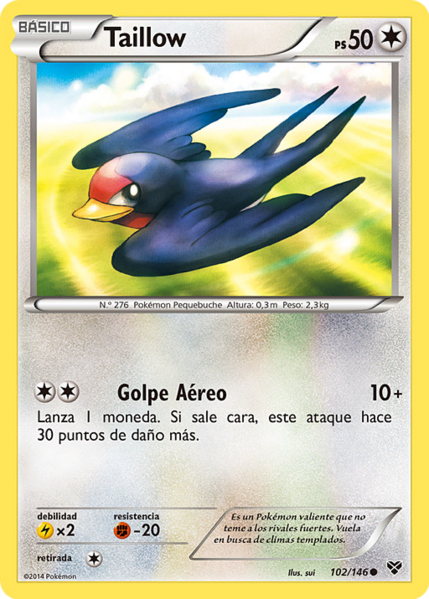 Archivo:Taillow (XY TCG).png