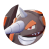 Icono de Rhyperior hembra en Leyendas Pokémon: Arceus