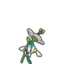 Icono de Floette flor blanca en Pokémon Escarlata y Púrpura
