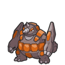 Icono de Rhyperior en Pokémon Escarlata y Púrpura