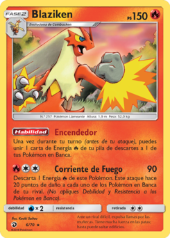Carta de Blaziken