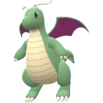 Imagen de Dragonite variocolor en Pokémon Diamante Brillante y Pokémon Perla Reluciente