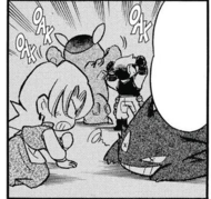 Celebrando la victoria de la liga.