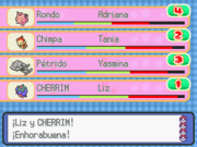 Steelix de Yasmina en el súper concurso en Pokémon Platino.