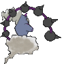 Imagen posterior de Thundurus avatar variocolor en Pokémon X, Pokémon Y, Pokémon Rubí Omega, Pokémon Zafiro Alfa, Pokémon Sol, Pokémon Luna, Pokémon Ultrasol y Pokémon Ultraluna
