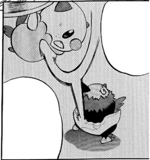 Oshawott usando concha filo.