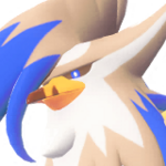 Icono de Mega-Staraptor variocolor en Leyendas Pokémon: Z-A