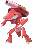 Imagen de Genesect variocolor en Pokémon Espada y Pokémon Escudo
