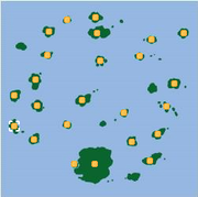 Localización de Isla Tangelo.
