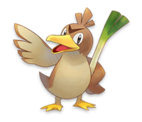 Farfetch’d en Pokémon Mundo megamisterioso.