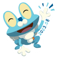 Pegatina Froakie CD 2 GO.png