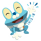 Pegatina Froakie CD 2 GO.png