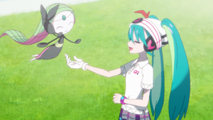 Hatsune Miku psíquica en Glorious Day