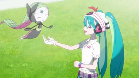 Hatsune Miku psíquica en Glorious Day